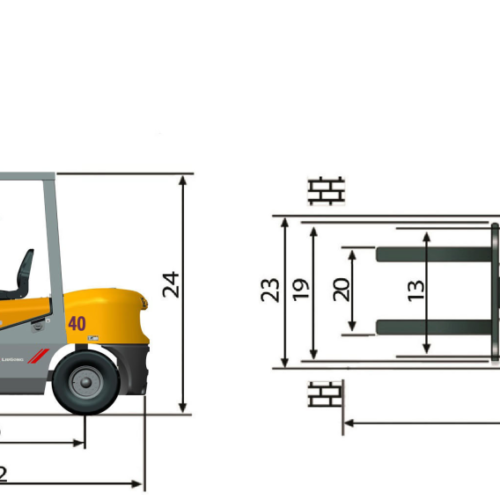 thông số xe nâng dầu liugong 4 tấn